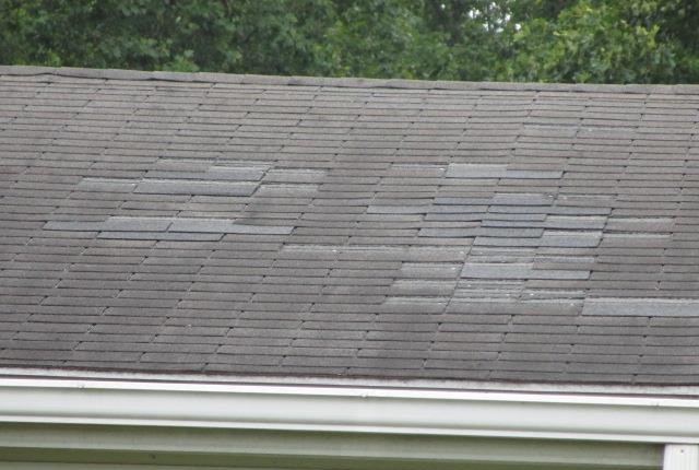 Missing Roof Tabs Front